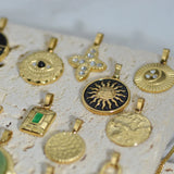 925 Silver DIY Natural Stone Drop Pendants for Women