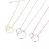 925 Silver Austrian Crystal Short Necklace for Women