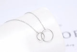 925 Silver Austrian Crystal Short Necklace for Women
