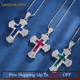 Vintage Cross Pendant Necklace Women's Jewelry Gift
