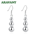 Arrival 925 Silver Bead Drop Earrings For Women Jewelry
