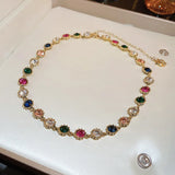 Vintage Metal Colour Strand Bracelets for Women