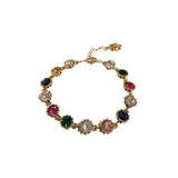 Vintage Metal Colour Strand Bracelets for Women