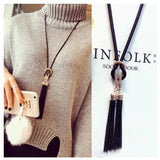 Arrival Female Tassel Pendant Necklace Long Sweater Chain