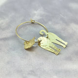 Crystal Piercing Hoop Earrings for Women Jewelry Gift