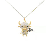 Long Necklaces for Women Crystal Choker Collier Statement Necklaces & Pendants