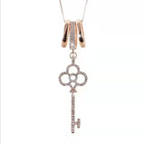 Crystal Choker Necklace Long Necklaces for Women