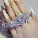 Heart Silver Bangle Bracelet for Women - Anniversary Gift S7384