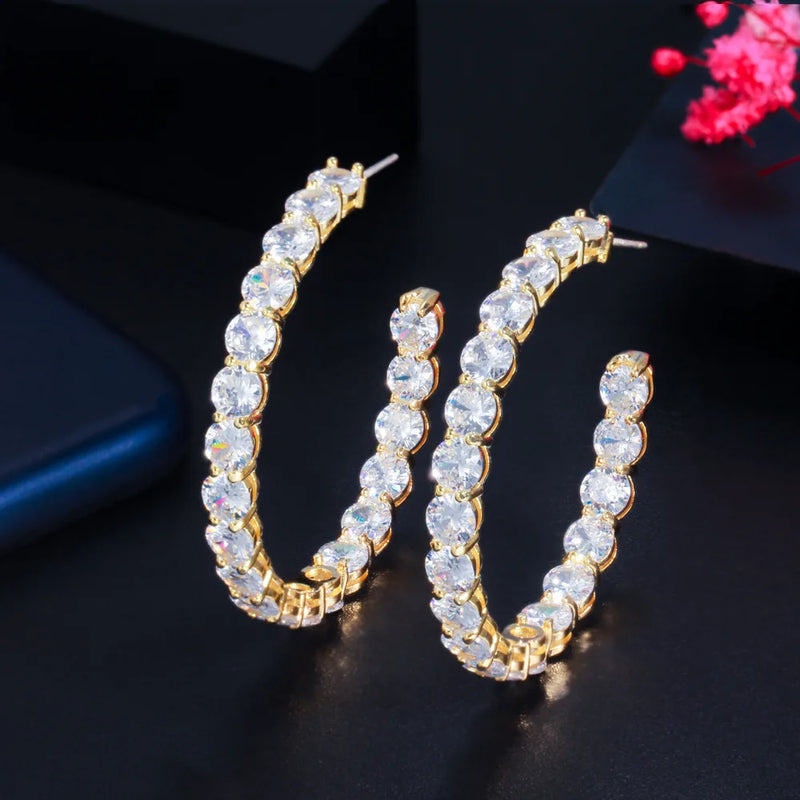 Arrival Round Earrings Anniversary Gift E7325