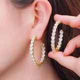Arrival Round Earrings Anniversary Gift E7325