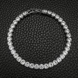 5mm Tennis Bracelet Bangle for Women Anniversary Gift S5446
