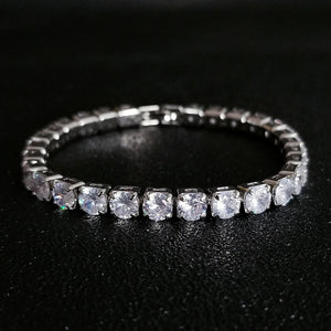 5mm Tennis Bracelet Bangle for Women Anniversary Gift S5446