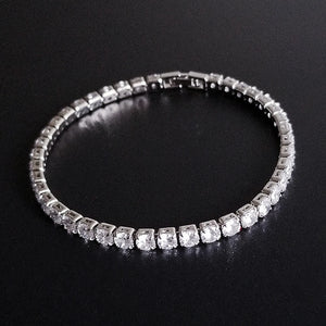 5mm Tennis Bracelet Bangle for Women Anniversary Gift S5446