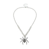 Retro Halloween Spider Necklace For Women
