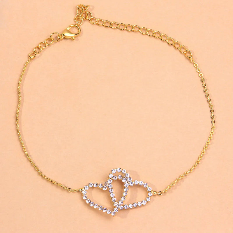 Arrival Heart Anklet for Women Party Gift Jewelry