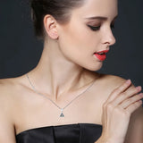 Arrive Classic 925 Silver Triangle Necklace for Women P194