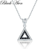 Arrive Classic 925 Silver Triangle Necklace for Women P194