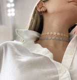 Micro Pave 5A CZ Smile Face Charm Bracelet