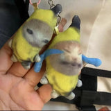 Banana Cat Plush Pendant Crying Banana Cat Keychain