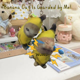 Banana Cat Plush Pendant Crying Banana Cat Keychain