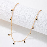 Crystal Pendant Choker Necklace for Women