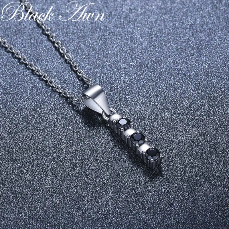 925 Sterling Silver Necklace Women Pendant P207
