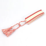 BOHO Cotton Embroidery Letters Wrap Tassel Bracelets Women Bestfriend Jewelry