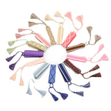 BOHO Cotton Embroidery Letters Wrap Tassel Bracelets Women Bestfriend Jewelry