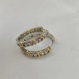 Eternity Jewelry Zircon Stone Earrings