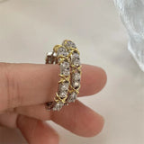 Eternity Jewelry Zircon Stone Earrings