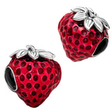 Cactus Vase Rainbow & Flower Butterfly Clip Beads for Bracelet DIY Jewelry