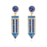Cartoon Student Pencil Earrings Jewelry Creative Cartoon 6 Pencil Earrings