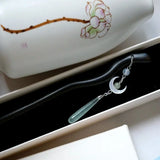 Chinese Style Moon Water Drop Hairpin Curly Hair Tassel Hairpin Hairpin Hairpi