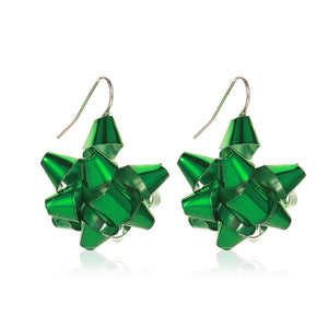 Christmas Bell Pendant Earrings Set for Women