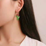 Christmas Bell Pendant Earrings Set for Women