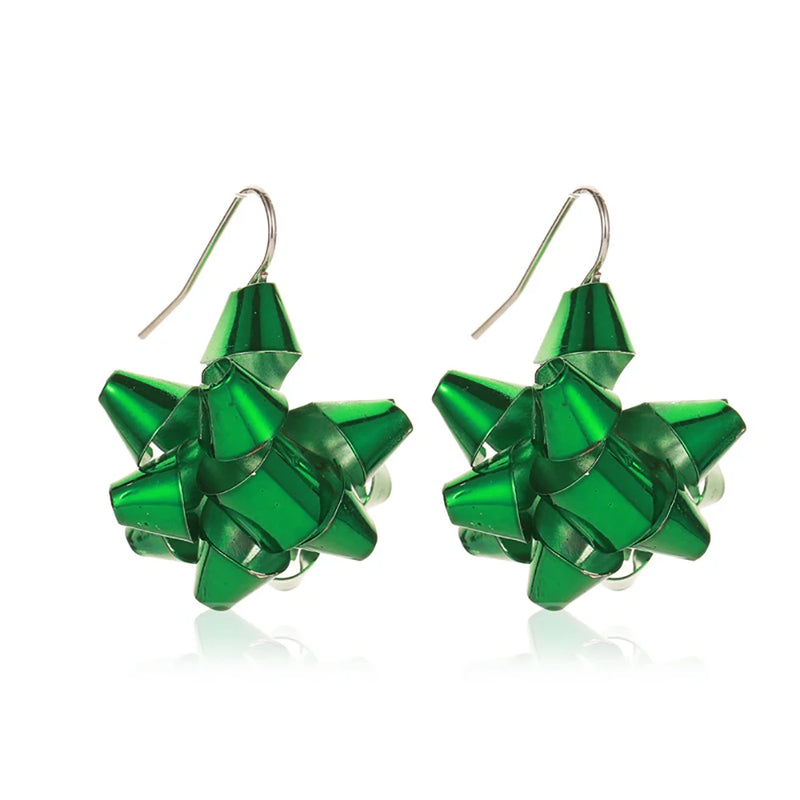 Christmas Bell Pendant Earrings Set for Women