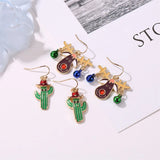 Christmas Bell Pendant Earrings Set for Women