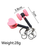 Star Love Hammer Keychain Cut Rescue Stick Keychain