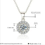 Austrian Hot Unicorn Pendant Necklace for Women