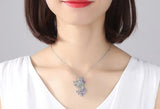 Austrian Crystal Hot Unicorn Pendant Necklace for Women
