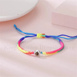 Personalized Projection Bracelet with Custom Photos & Birthday Gift for Family