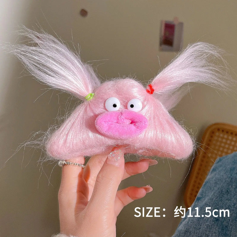 Funny Crab Hair Claw for Women, Shark Clip Headwear