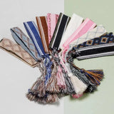 Braided Bracelet Rope for Women, Tassel Friendship Bracelet Gift