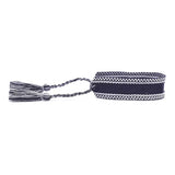 Braided Bracelet Rope for Women, Tassel Friendship Bracelet Gift