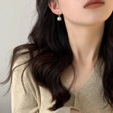 French Sugar 3D Pearl Earrings for Women