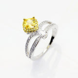 Hot Alloy Crystal Ring Infinity Statement Jewelry Rings For Women Gift