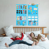 Earring Organizer Wall Holder Soft Felt Hanger for Jewelry