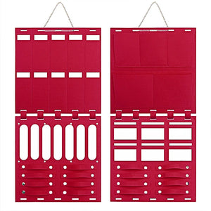 Earring Organizer Wall Holder Soft Felt Hanger for Jewelry