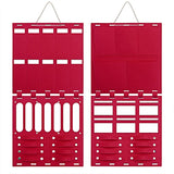 Earring Organizer Wall Holder Soft Felt Hanger for Jewelry