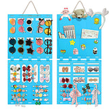 Earring Organizer Wall Holder Soft Felt Hanger for Jewelry